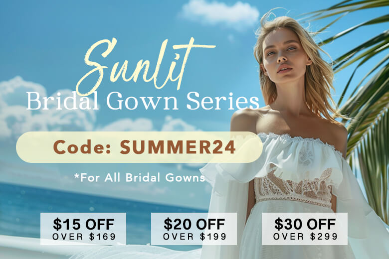 2024 Sunlit Bridal Gown Series On Sale!
